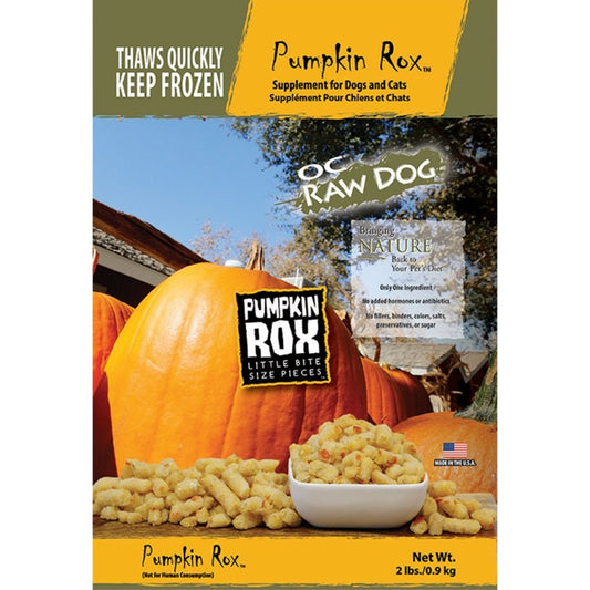 OC Raw Pumpkin Rox - Happy Hounds Pet Supply