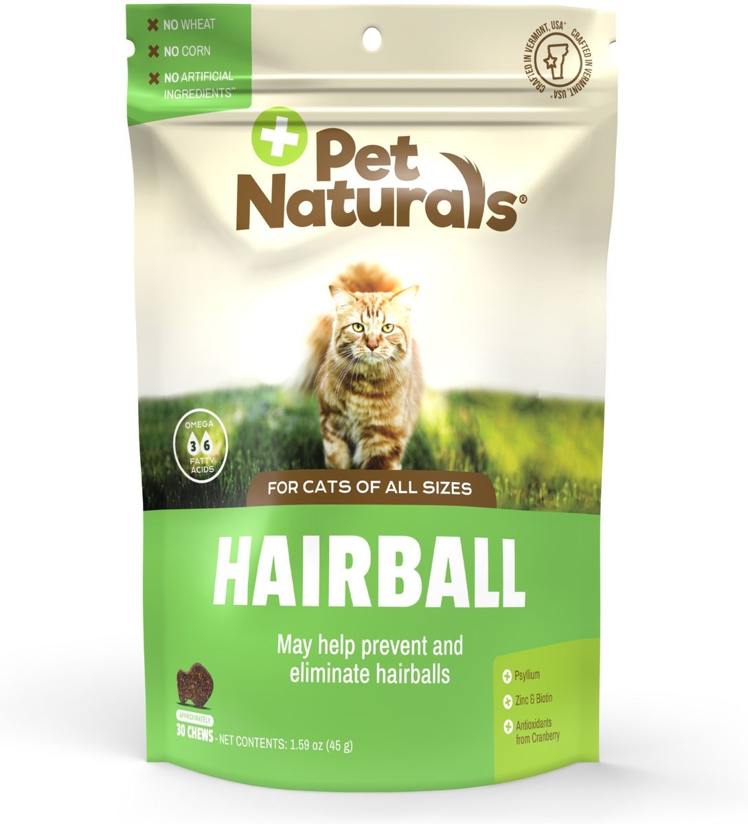 Pet Naturals of Vermont Hairball Chews 30 chews