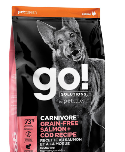 Petcurean GO! Carnivore Dog Food Salmon & Cod