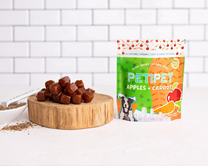 PETIPET Apples + Carrots Chewy Treats