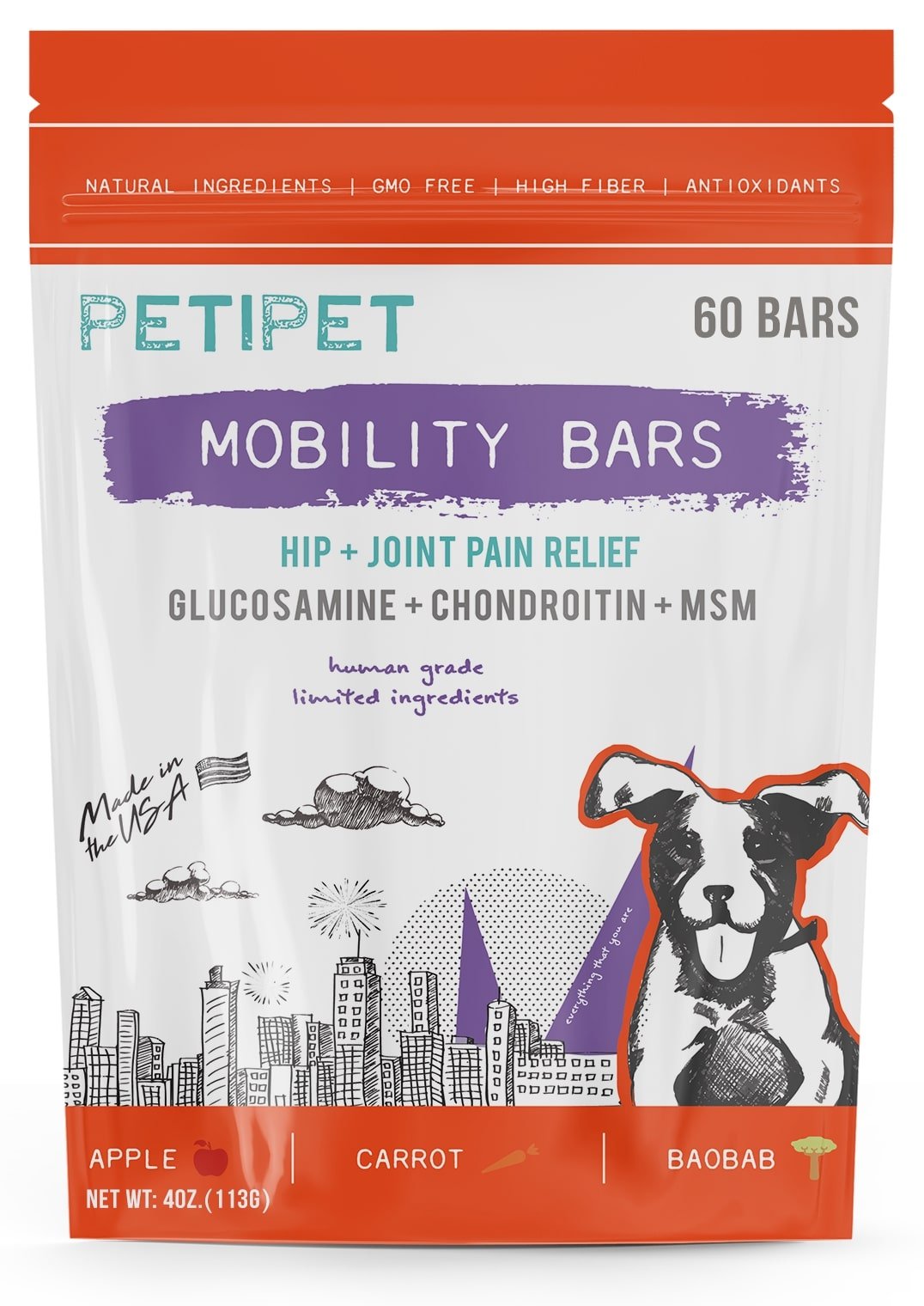 PETIPET Mobility Hip and Joint Chews
