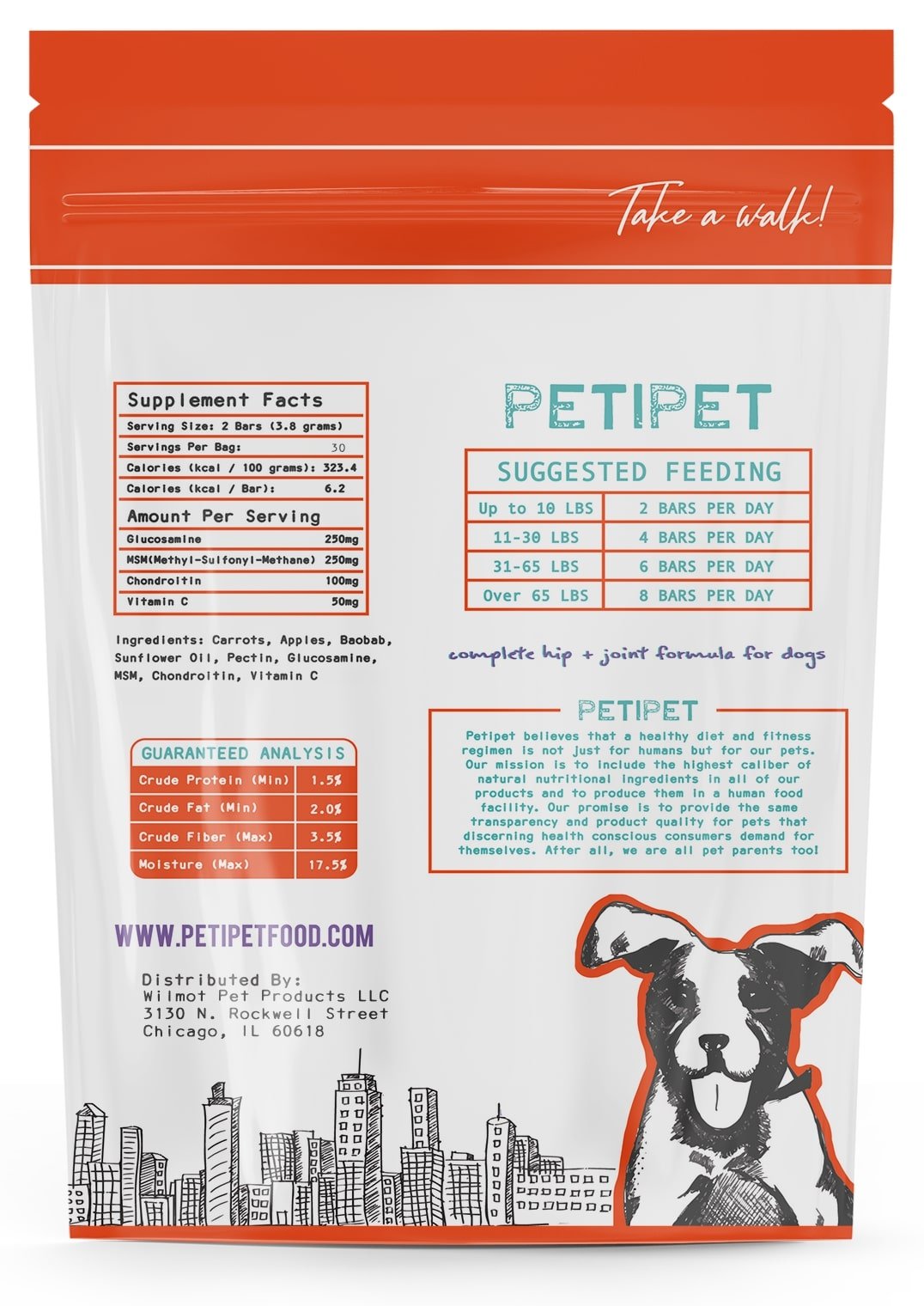 PETIPET Mobility Hip and Joint Chews