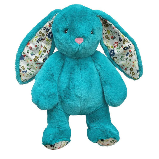 PETLOU, INC. - 15" Plush Rabbit Dog Toy - Tiffany Blue - Happy Hounds Pet Supply