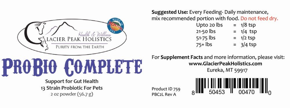 ProBio Complete Probiotics for dogs and cats 2oz