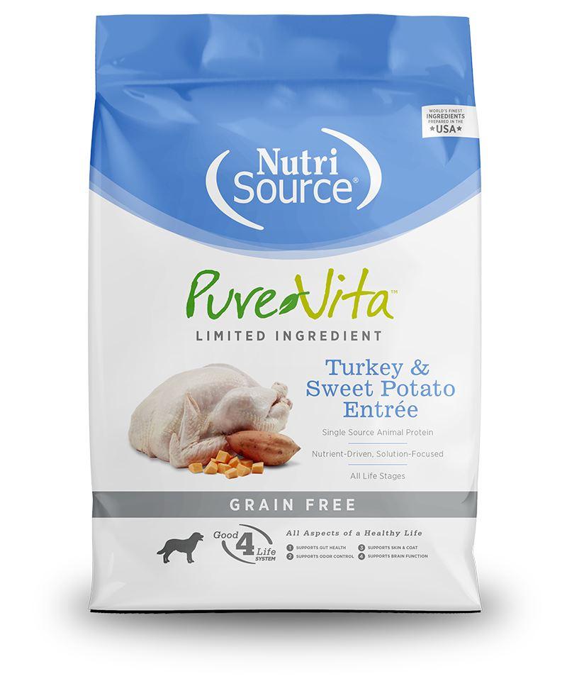 Pure Vita Dry Dog Food Turkey & Sweet Potato