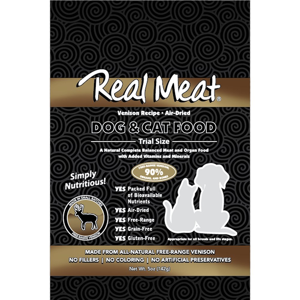 Real Meat Company Dog and Cat Food 5 oz Trial Venison