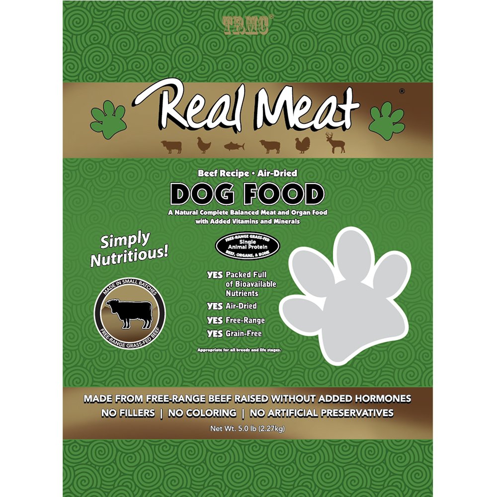 Real Meat Company Dog and Cat Food 5lbs Beef
