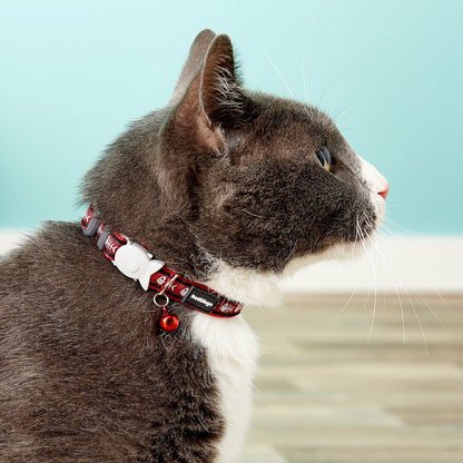 Red Dingo Reflective Cat Safety Collars