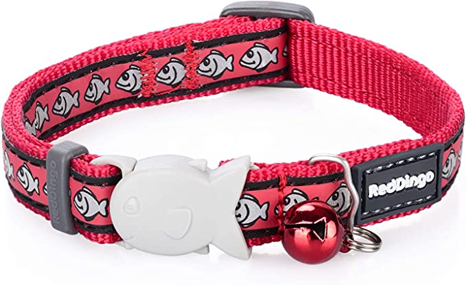 Red Dingo Reflective Cat Safety Collars