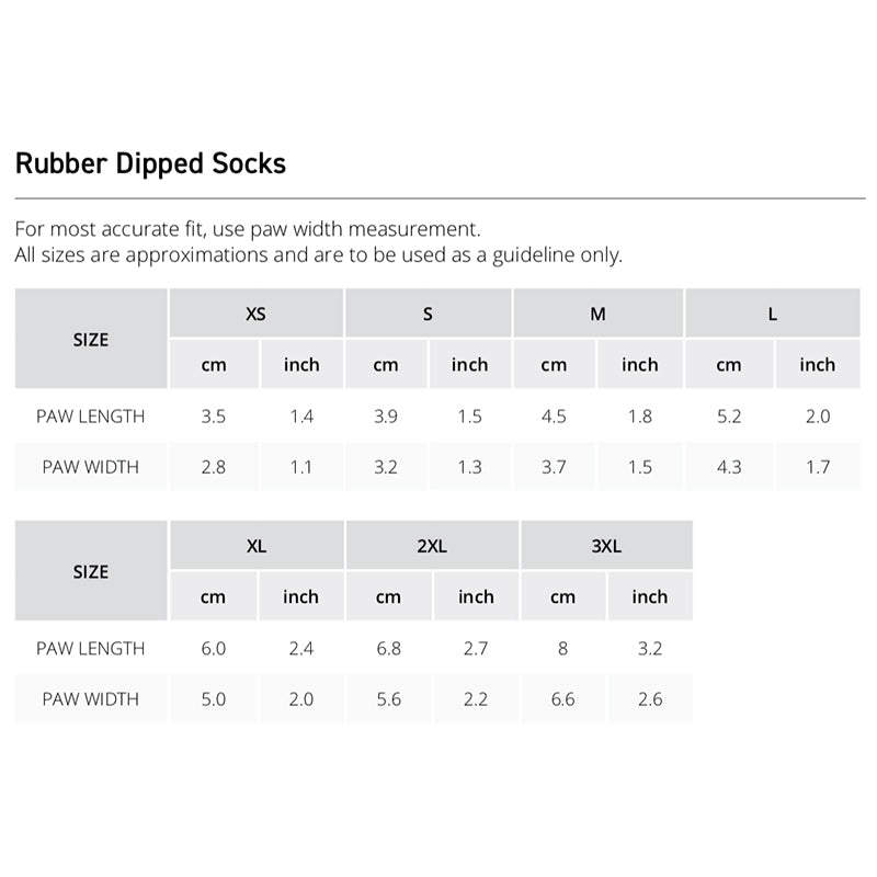 Rubber 2024 dipped socks