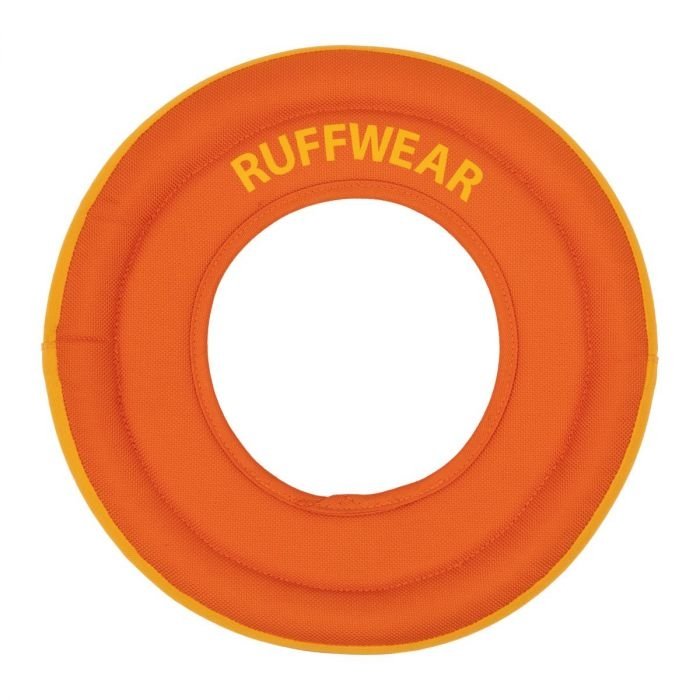Ruffwear Hydro Plane Floating Throw Toy Campfire Orange Medium