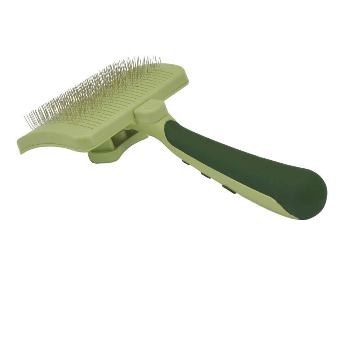 Safari Brushes/Combs Med Self-Cleaning Slicker