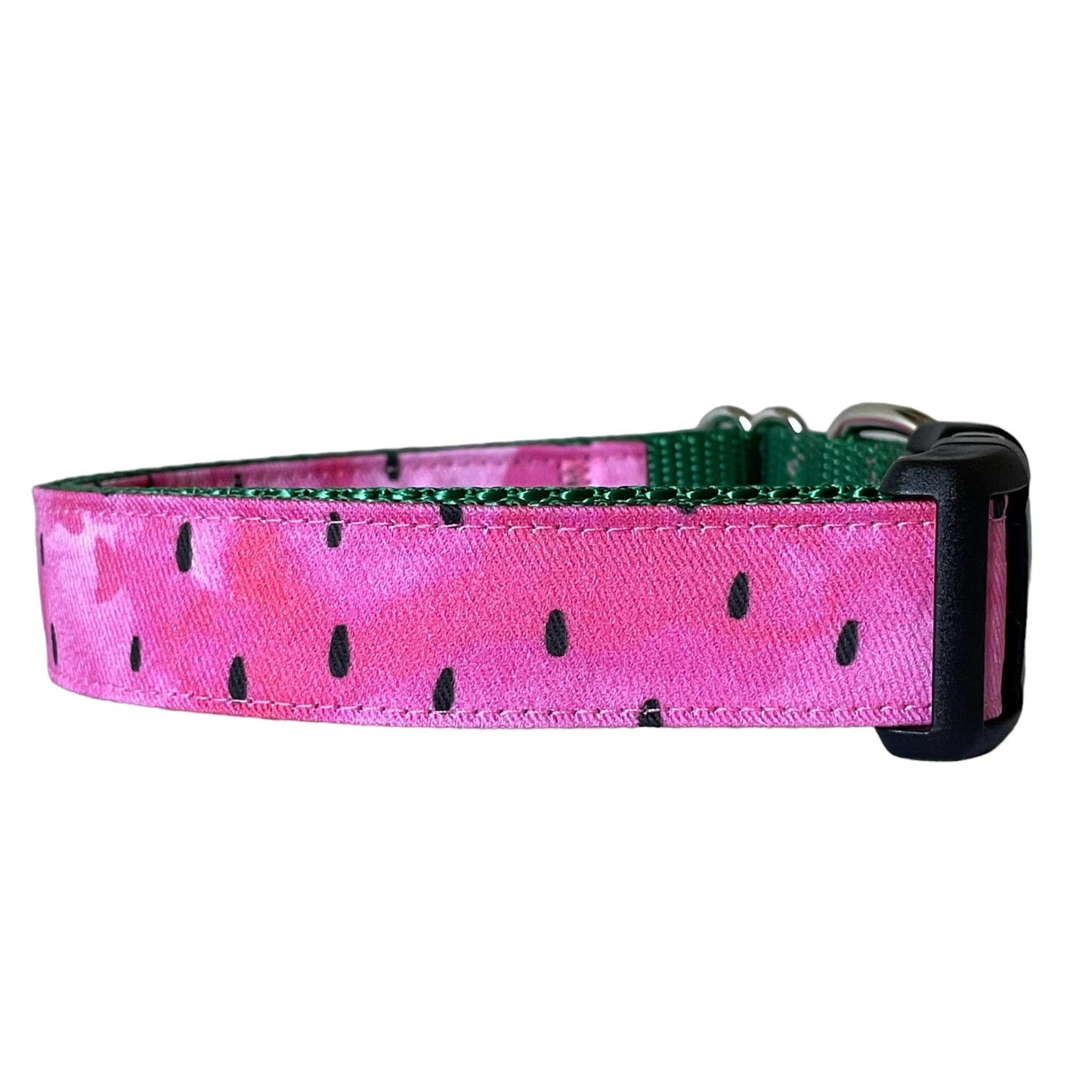 Sew Fetch Dog Collars Watermelon