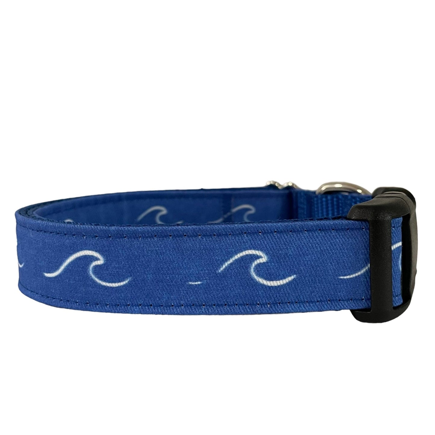 Sew Fetch Dog Collars Nautical Wave