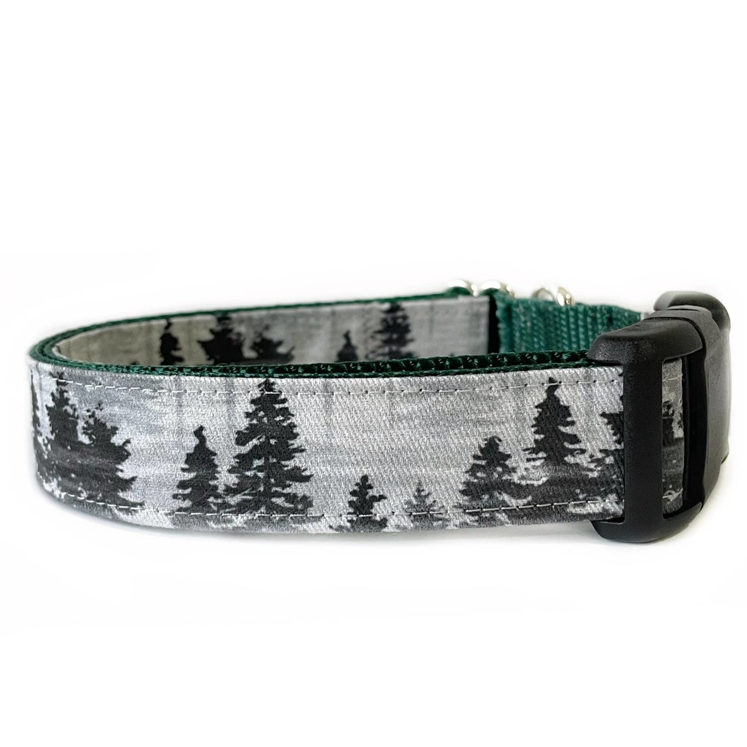 Sew Fetch Dog Collars Forest Trees