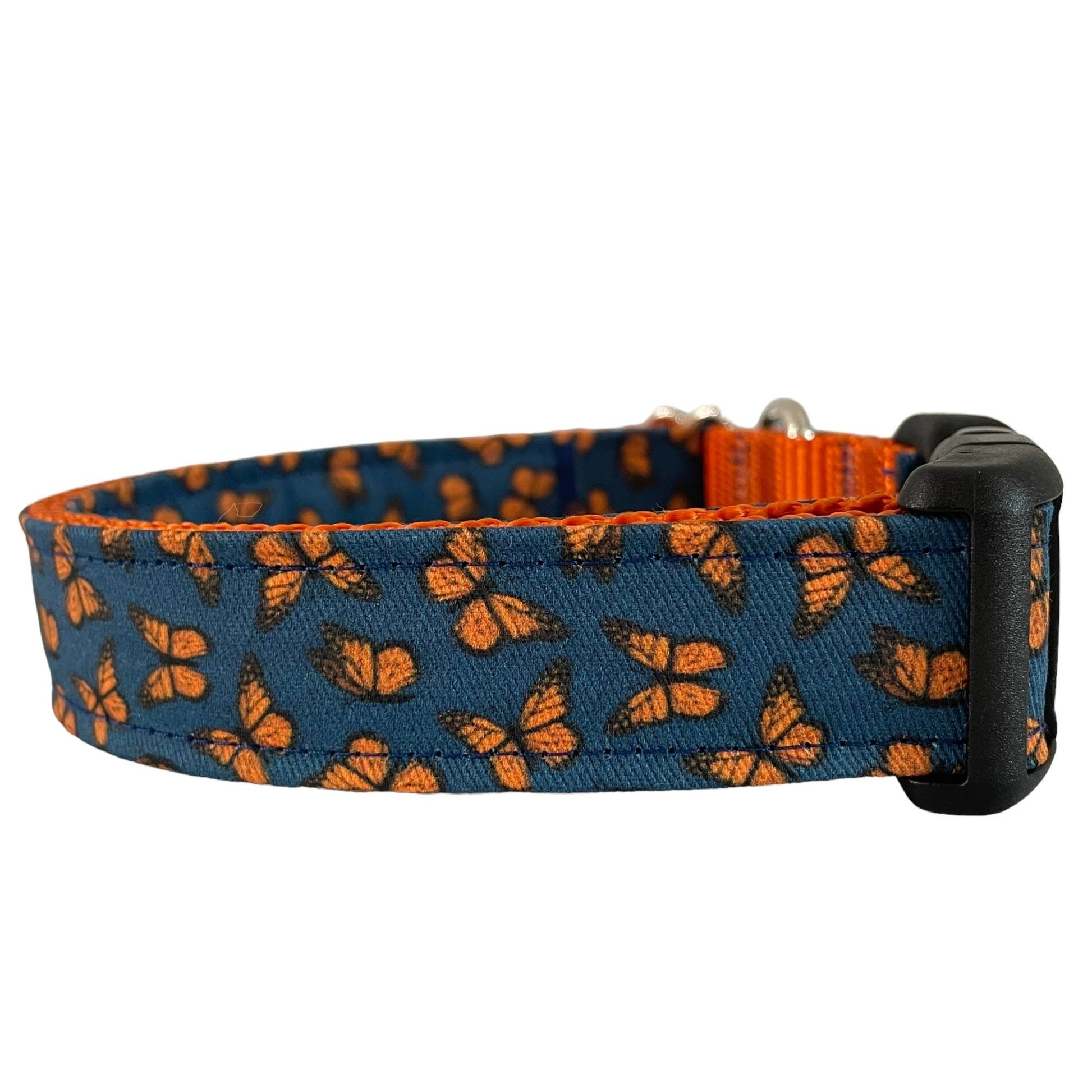Sew Fetch Dog Collars Monarch Butterfly