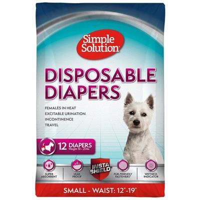 Simple Solution Disposable Female Diaper Garment - Happy Hounds Pet Supply
