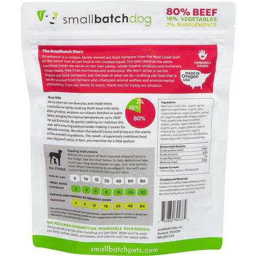 Small Batch Lightly Cooked Dog Food