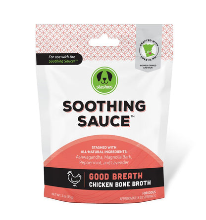 Stashios Soothing Sauces Good Breath Chicken 3oz 30 servings