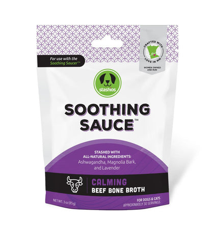 Stashios Soothing Sauces Calming Beef 3oz 30 servings