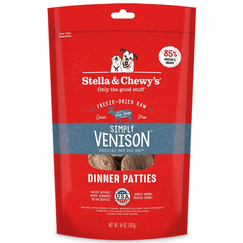 Stella and Chewy's Freeze Dried Dinner Patties 25oz Simply Venison