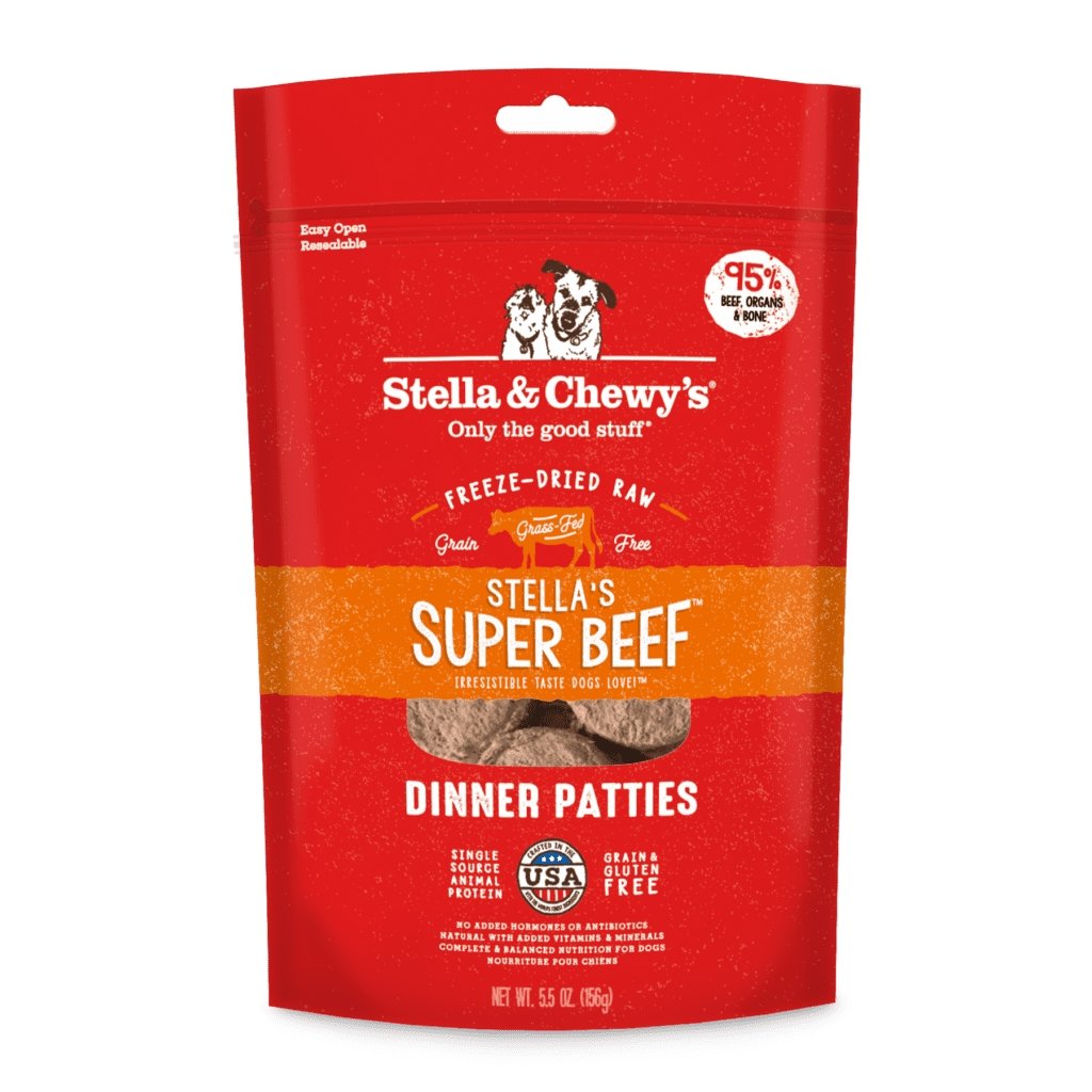 Stella and Chewy's Freeze Dried Dinner Patties 25oz Super Beef