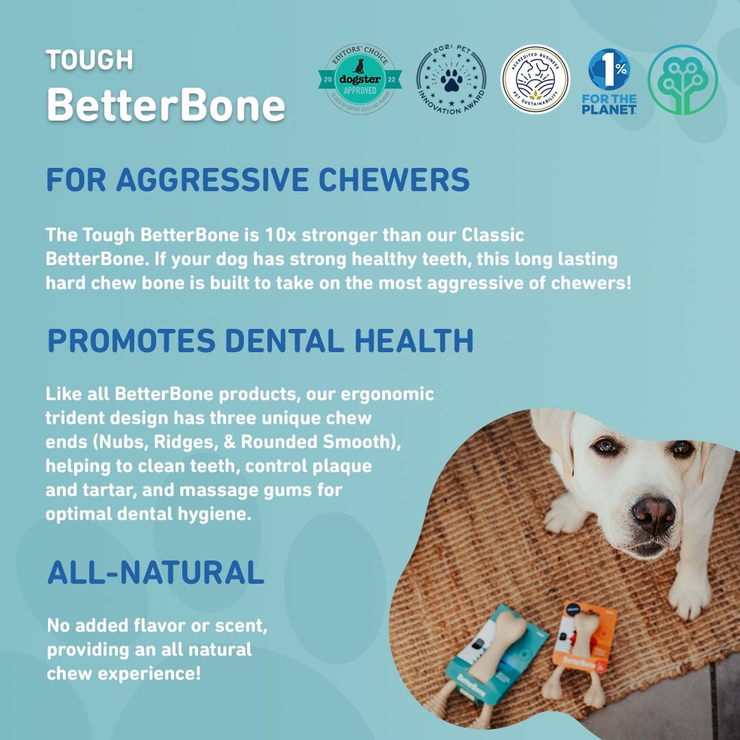 The Betterbone Tough Dog Chew - Happy Hounds Pet Supply