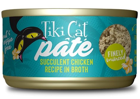 Tiki Cat Luau Pate Canned Cat Food Wild Salmon 5.5oz