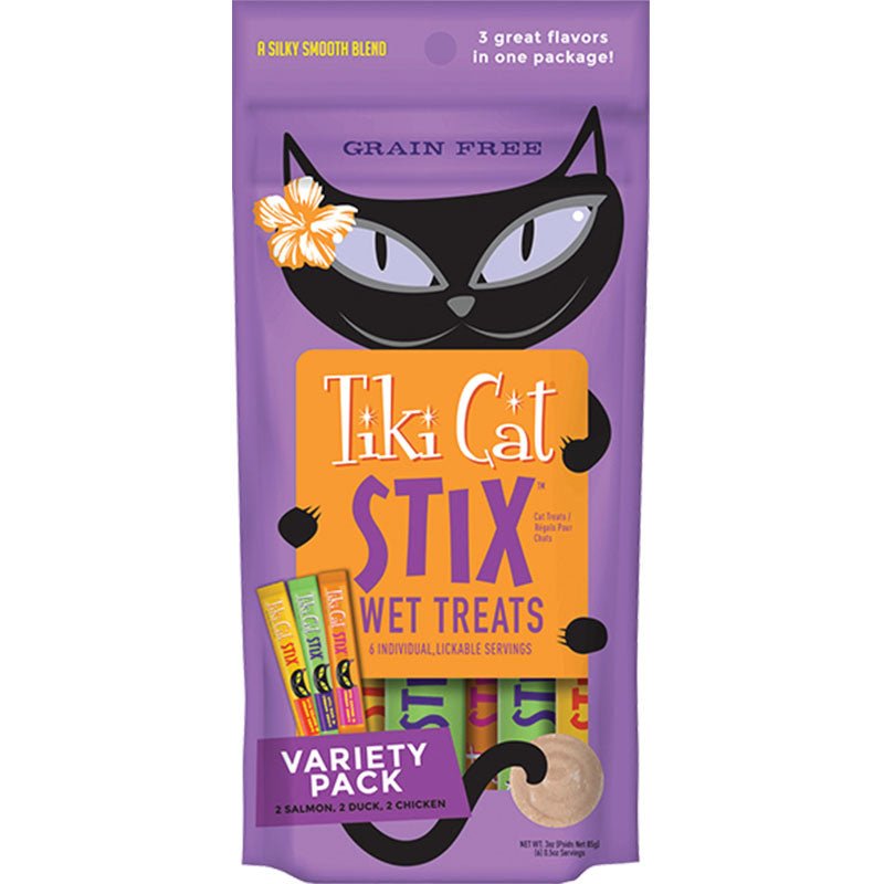TikiPet Cat Stix Variety 3oz 6-Pack