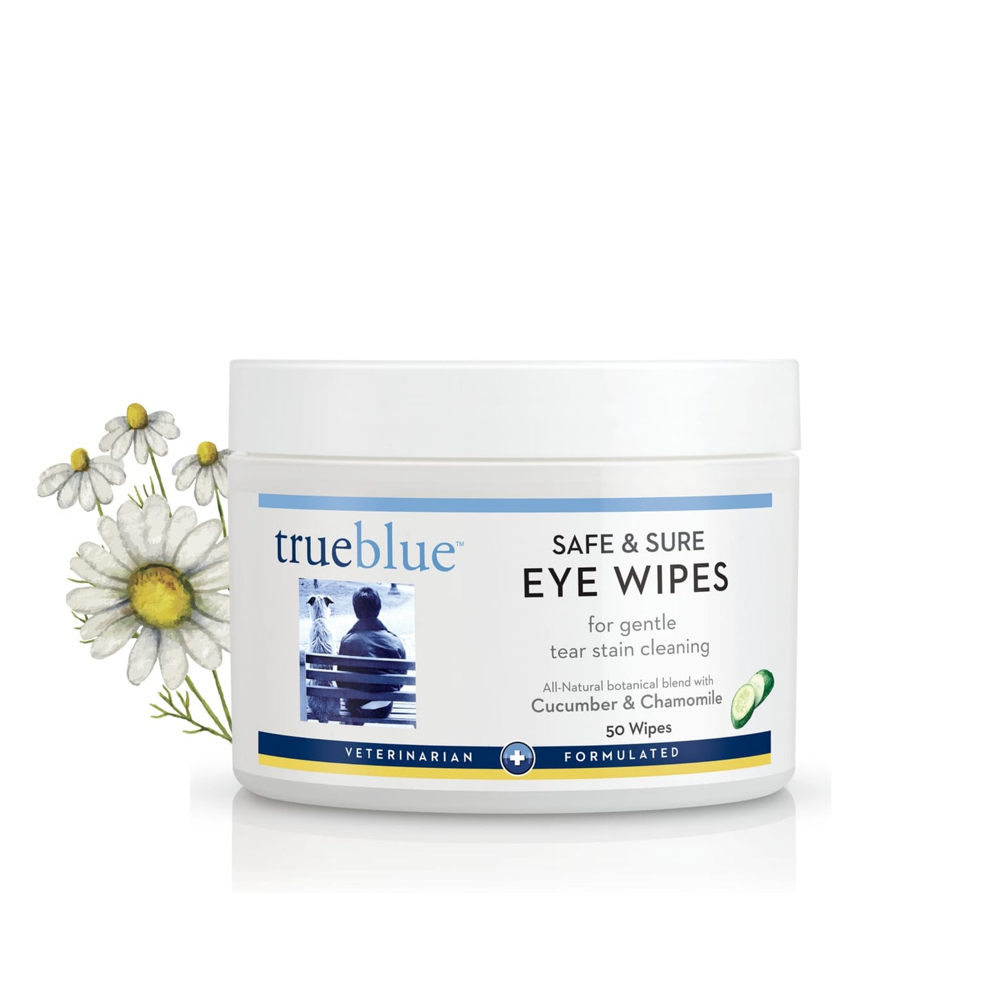 True Blue Super Easy Wipes Eye