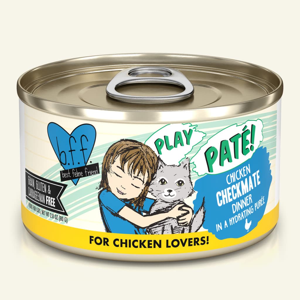 Weruva BFF PLAY Cat Food 5.5 oz Chicken Checkmate