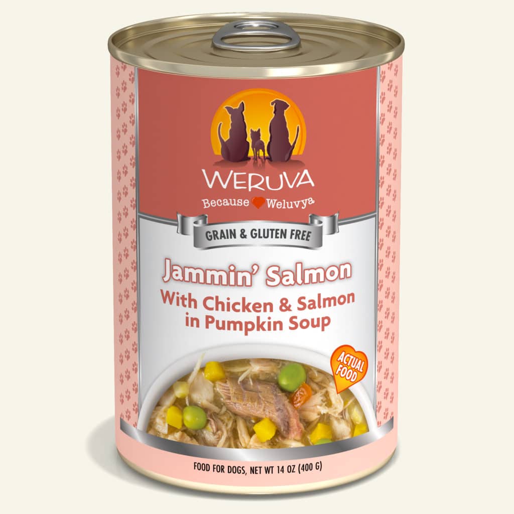 Weruva Classic Canned Dog Food 14oz Jammin' Salmon