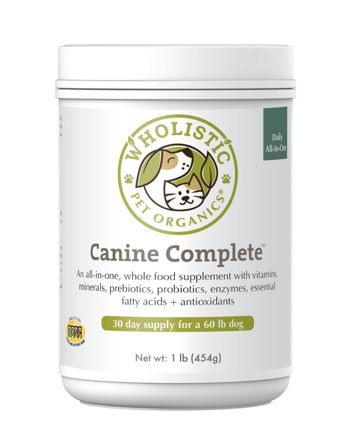Wholistic Pet Organics Canine Complete 2lb