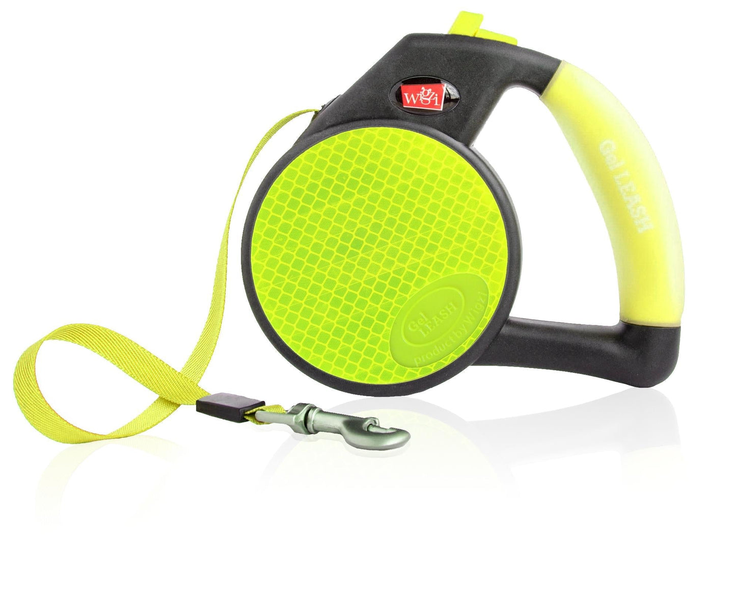 Wigzi Retractable Gel Leashes Yellow