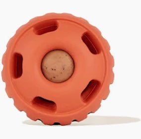 Woof Pupsicle Freezable Treat Dispenser Pumpkin