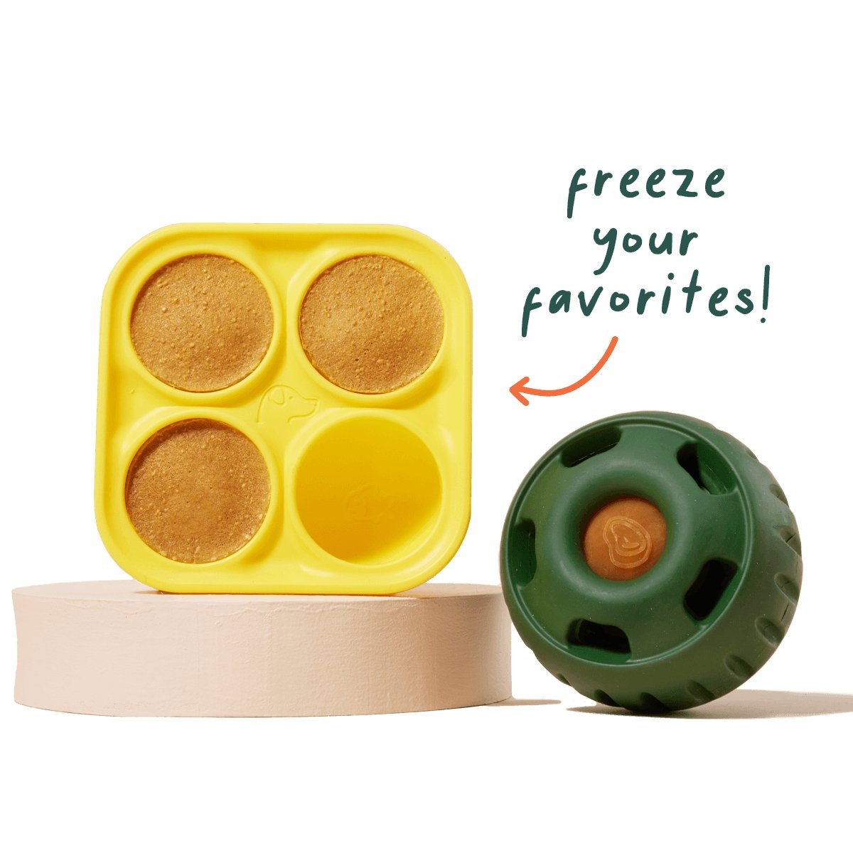 Woof Pupsicle Treat Trays